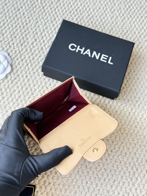 コピーシャネル激安財布角部分ディテール